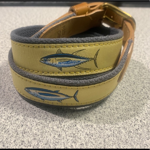 SOLD!!!  GUY HARVEY | VINTAGE | TUNA TRIO | BELT - Picture 3 of 7